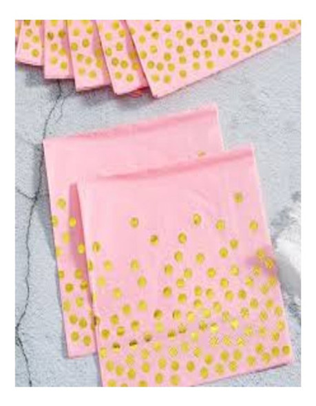 Kit Platos Vasos Polipapel Servilletas Rosa Con Lunares 1 Kit Platos Vasos Polipapel Servilletas Rosa Con Lunares 1