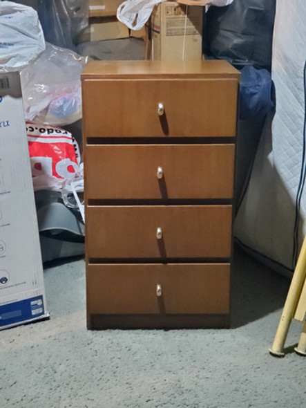 Mueble De Madera Maciza. Cajonera. 4 Cajones. 0