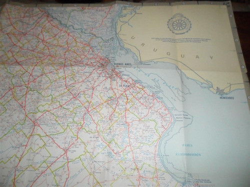 Mapa Plano Fiat Argentina Aca 1970 Turismo Carretera Carta 6 0