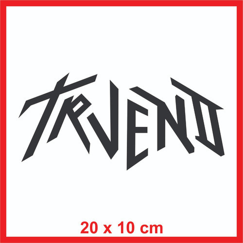 Vinilo Stickers Logo Trueno Auto Freestyle Rap Tuning 0