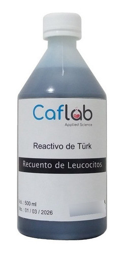 Solución Reactivo De Türk - ( Rto. Leucocitos ) - 500 Ml - 0