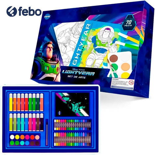 Valija Buzzlightyear Neox 70 Pcs Febo 1