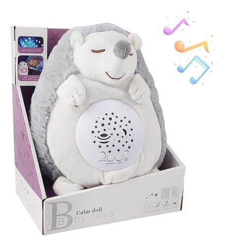 Veladora De Peluche Con Musica Y Luz - Erizo  (66622) 0