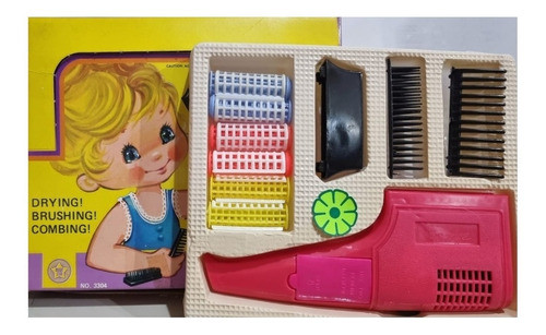 Juego Retro Hair Styling Set Secado Cepillado Peinado Jretro 0