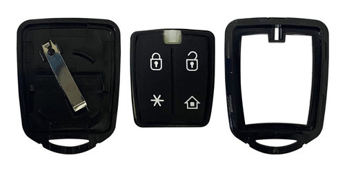 Carcasa Control Remoto Alarma Positron Pst Px42 - Px-44 1