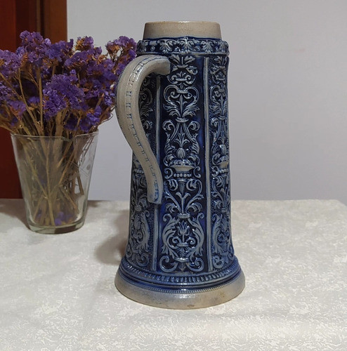 Antigua Jarra Alemana De 26 Cm De Alto,sellada Germany 1