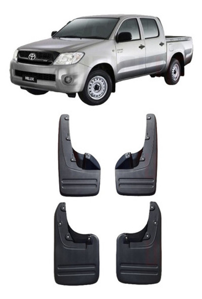 Barreros Juego X4 Toyota Hilux 2005 A 2015 Sin Fender 0