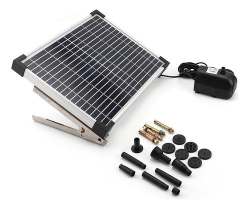 Fielect 17v Solar Powered Water Fountain Pump Submersible Ou 0