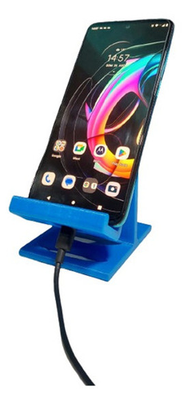 Soporte Base Celular Con Orificio De Carga 0