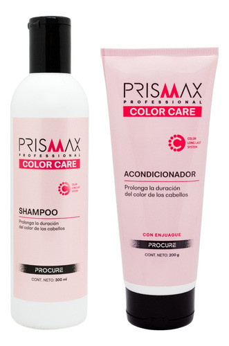Prismax Color Care Shampoo + Acondicionador Teñidos Chico 3c 0