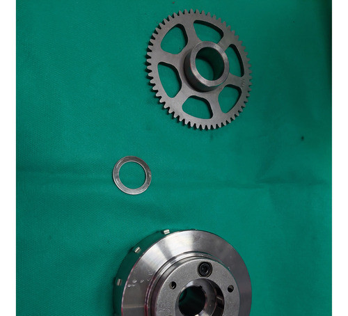 Magneto Placa Partida Factor 125i Original Usado Bom 0