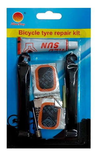 Kit Reparación Bici Pico + Parche + Pala Saca Cubierta Sia+ 1