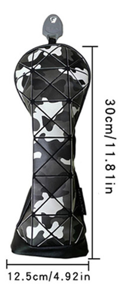 Capa Para Cabeça De Taco De Golfe, Protetores Preto Nº 3 5 1