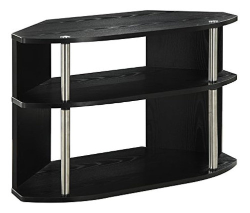 Convenience Concepts Designs2go Soporte De Tv Giratorio Negr 0