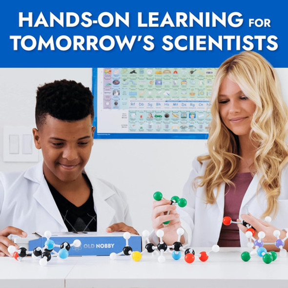 Kit De Química Con 239 Piezas, Incluye Átomos Para Moléculas 1