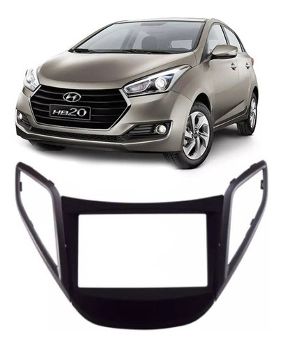 Moldura Autoplast 2din Hb20 2012 2013 2014 2015 2016 2017 0
