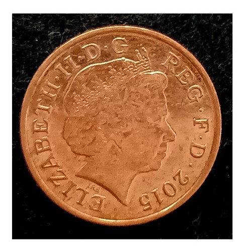 Gran Bretaña 1 Penny 2015 Sin Circular Km 1107 Escudo 1