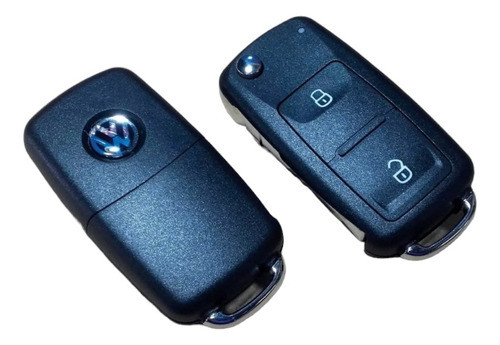 Carcasa Llave Telemando Vw Amarok Saveiro 2 Botones 0