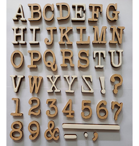 Set De Sellos Abecedario Estilo Maquina De Escribir 4cm 1