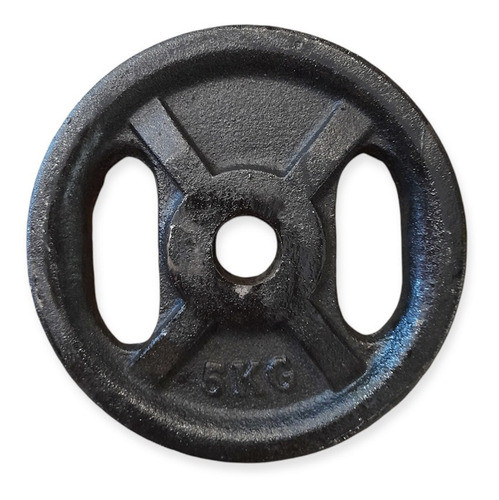 Disco De Fundición 5 Kg 30mm Con Manija (por Par) 0