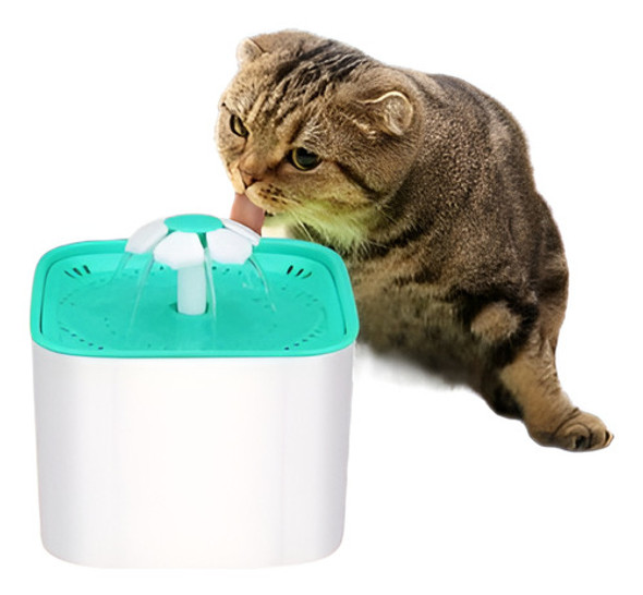 2l Automático Para Mascotas Perro Gato Hidratante Agua Fuent 0