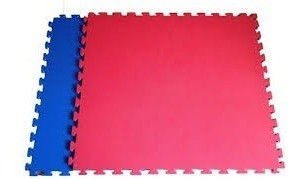 Base , Piso De Goma Encastra-ble 1m X 1m  Nuevo 0