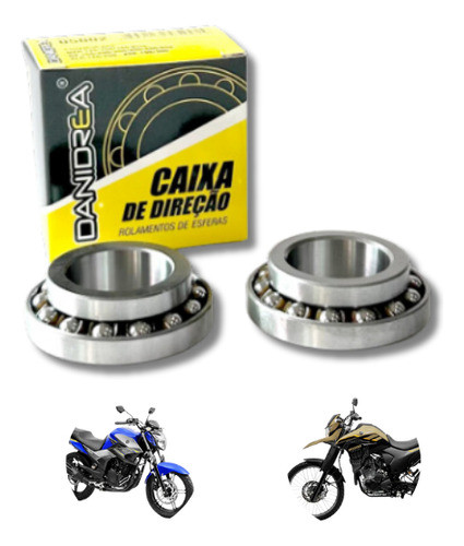 Caixa Direção Stx 200 Rd 350 Burgman 400 Xtz 750 Esfera 0