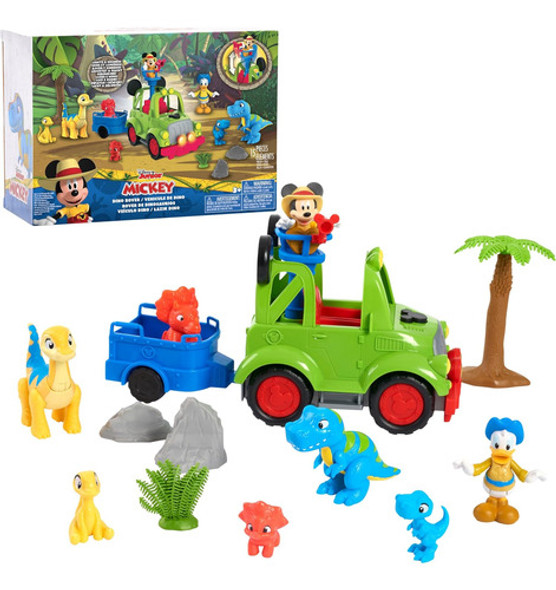 Juego Disney Junior Mickey Mouse Dino Rover Juguete Para Niñ 0