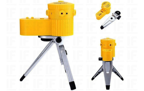 Nivel Laser Profissional Potente Giratório 360° + Tripé 0