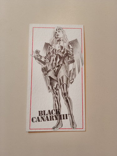 Trading Card De Black Canary Dc Del 96' Kingdom Comextra 0