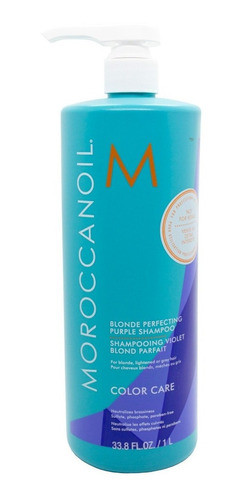 Moroccanoil Color Care Shampoo Silver Matizador Rubios 1l 3c 0
