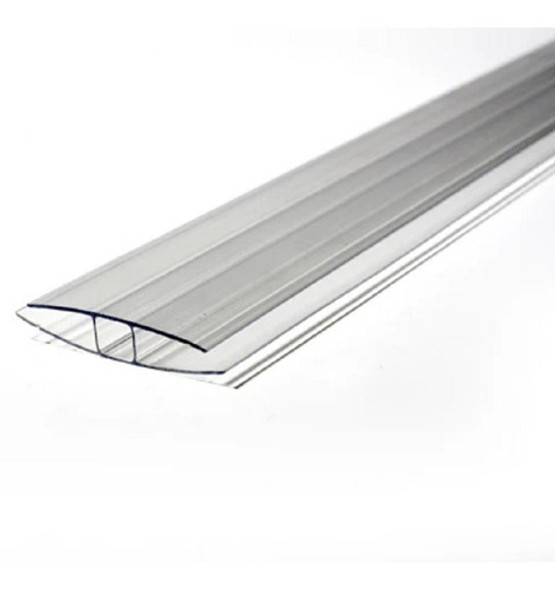 Perfil H Para Policarbonato Alveolar Transparente 10 Mm 0