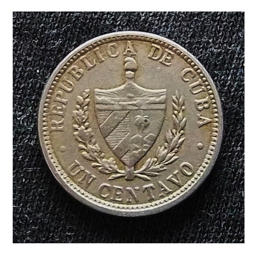 Moneda Cubana 1 Centavo 1920 Excelente Km 9.1 1