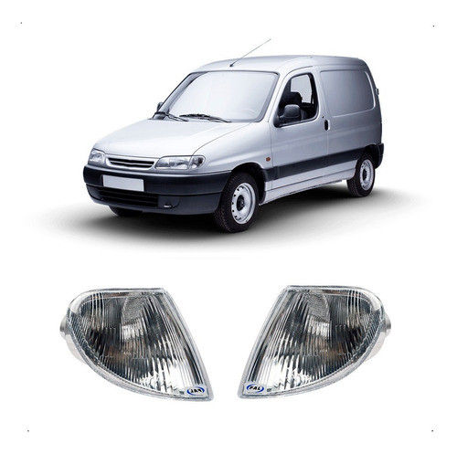 Juego Faro Giro Delantero Peugeot Partner 1998 A 2010 Fal 0