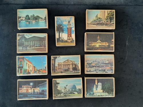 11 Caixa Fosforos Argentina Grande Antiga Coleção 0