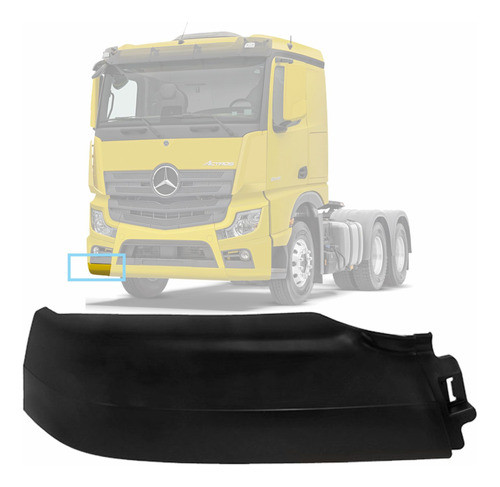 Acabamento Direito Do Parachoque - Mbb New Actros 9608851138 0