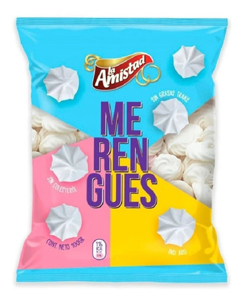Merengue Mediano Blanco La Amistad X 300 G 0