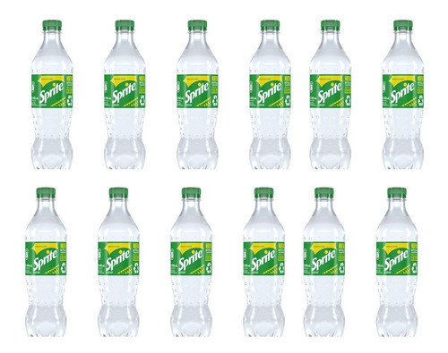 Sprite Botella 500ml Pack X12 Gaseosa Zetta Bebidas 0