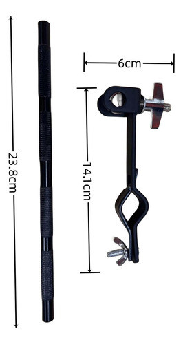 Campainha Com Suporte De Montagem Ajustável, Percussão De 1