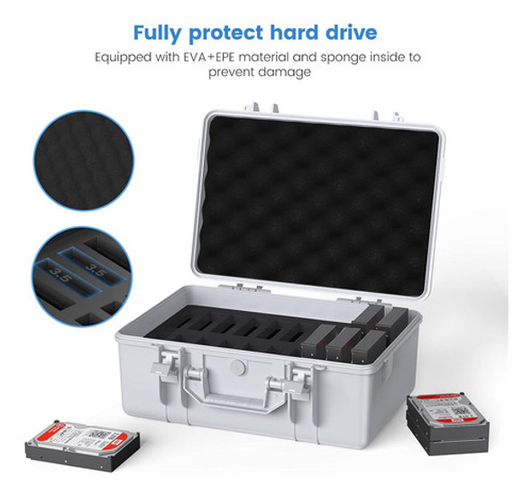 Funda Para Disco Duro De 20 Bahías 3.5 Hdd 1