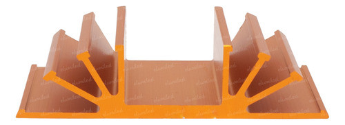 4 Disipadores Zd28 X 50mm R.t. 2.9º C/w (104x25.4x50mm) 1