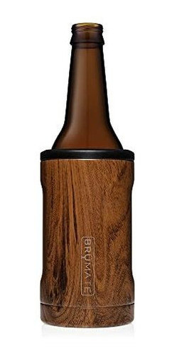 Enfriador De Botella De Cerveza 12 Oz Acero Brumate Walnut 0