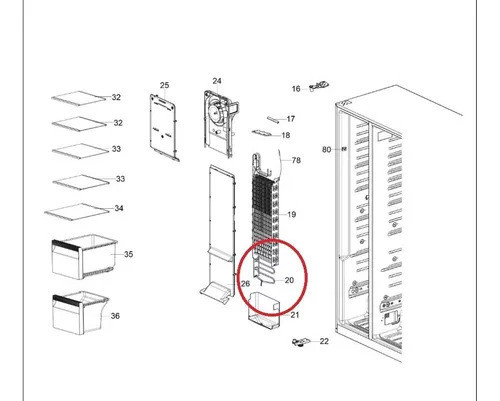 Resistencia Descongela Heladera Patrick Sbspk521i Wg03f06775 1
