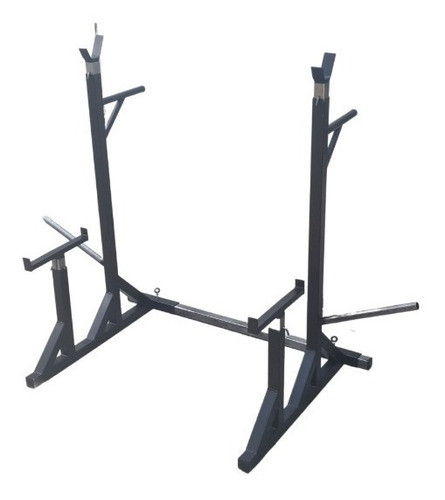 Rack Sentadillas Gym Regulable Porta Discos Envio Gratis 0