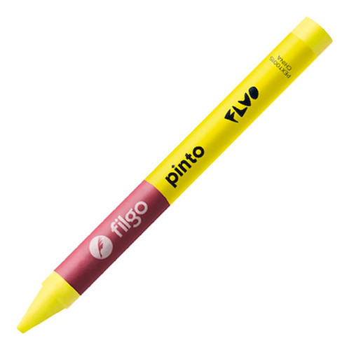 Crayones De Cera Pinto / Estuche 8 Fluo Filgo 1