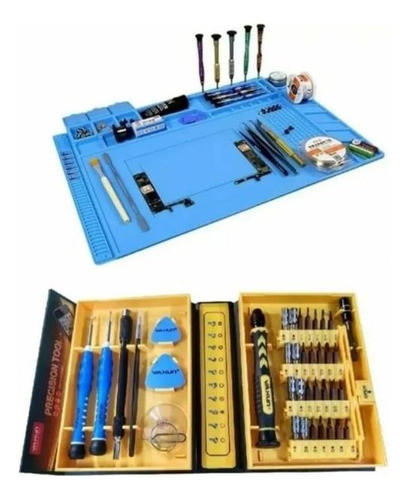 Kit Manta Antiestática S160 Magnética +kit Ferramentas Yaxun 0