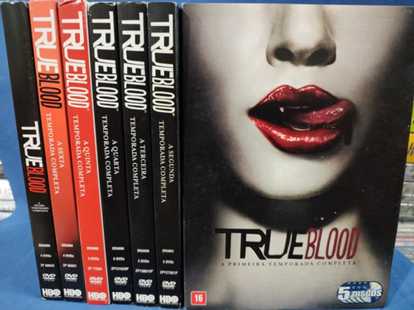 Box Dvd Original True Blood 1,2,3,4,5,6,7 Temporada Completa 0