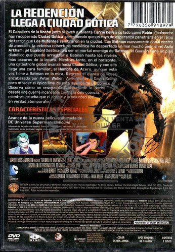 Batman El Caballero De La Noche Regresa P. 2 (leer) - Mcbmi 1