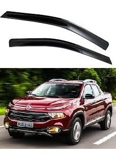 Juego X 4 Deflectores Ventanillas Fiat Toro Adhesivo 0