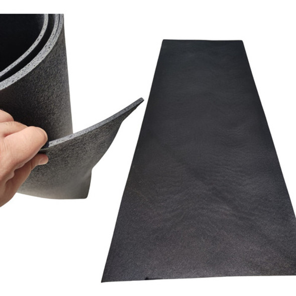 Tapete De Borracha 4mm Anti Ruido E Impacto De 2.00x1.00mts 0